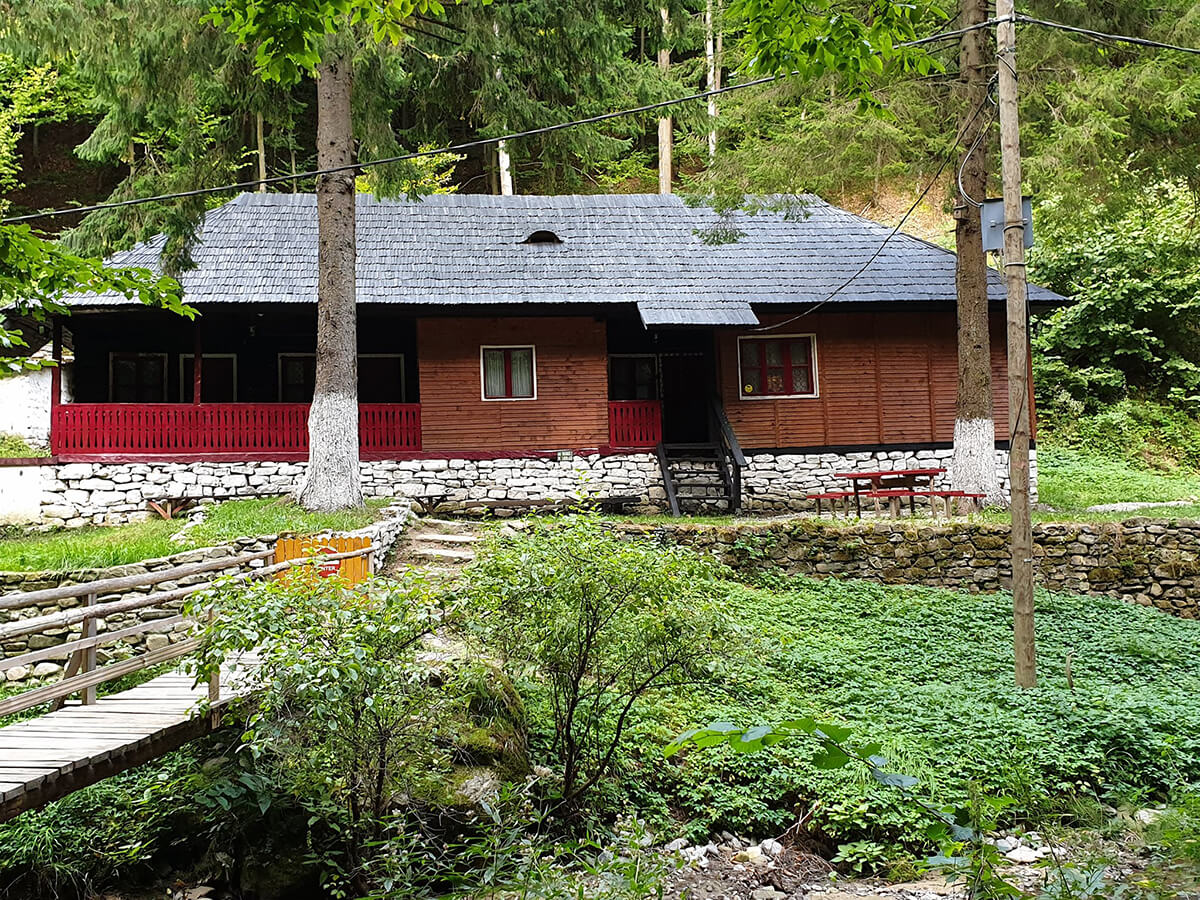 Mănăstirea Stânișoara → Cabana Valea Mărului → retur